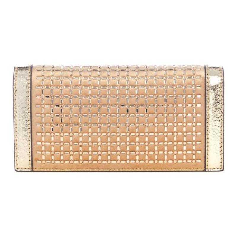 GUESS Velvet Shoulder Bag Crossbody Bag Mini Women's Gold-2