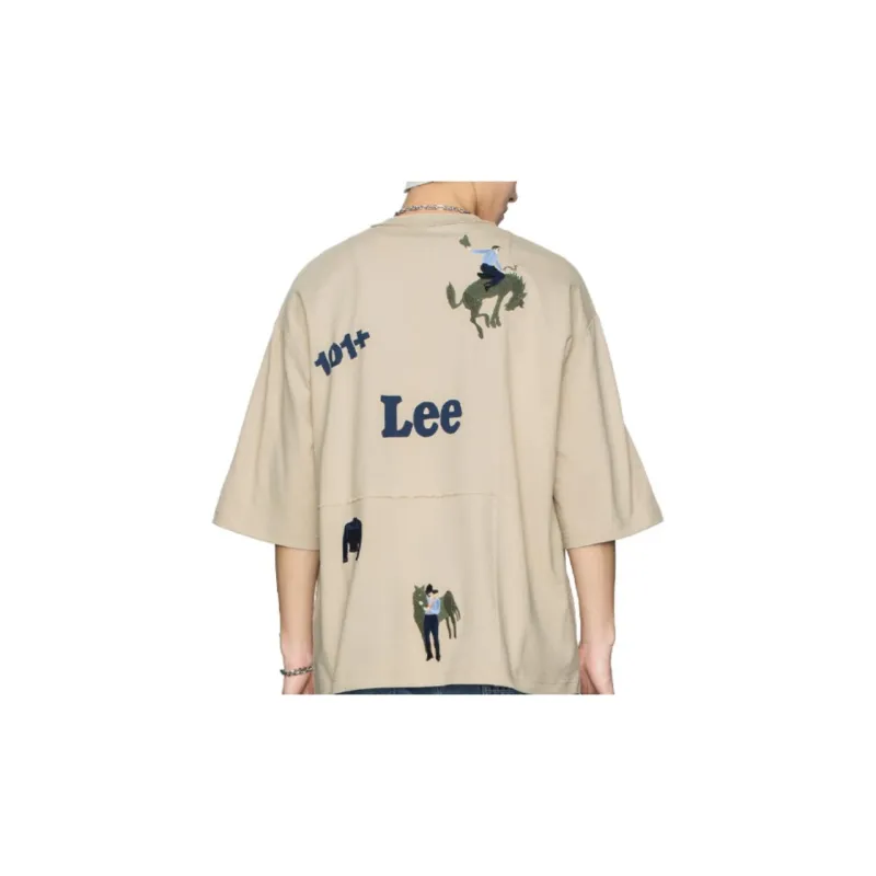 Lee T-Shirts Men Yellow-3