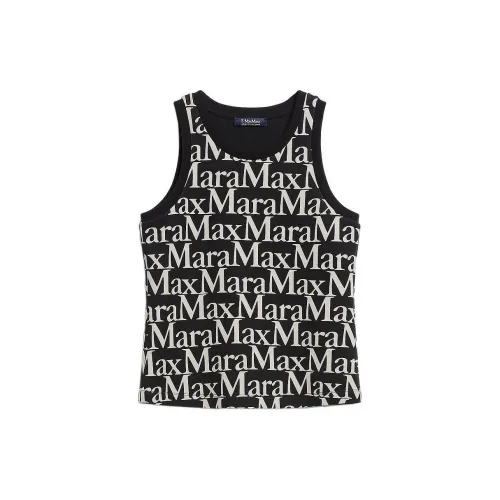 'S MAX MARA Tank Tops Women's Black