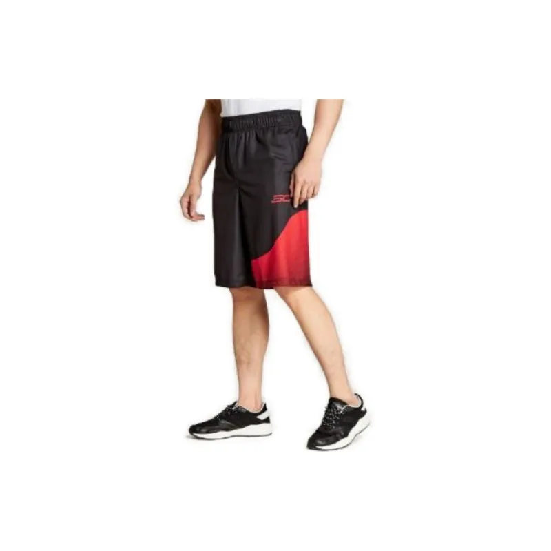 Under Armour Basketball Shorts Men Red-3
