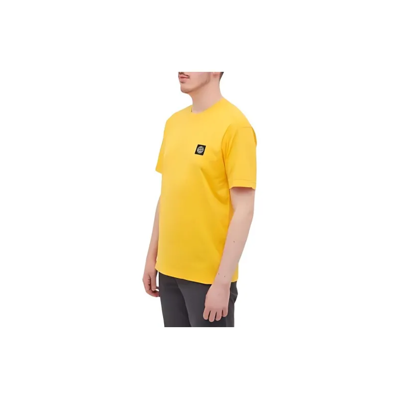 STONE ISLAND 60/2 Cotton Jersey Garment Dyed T Shirt-1