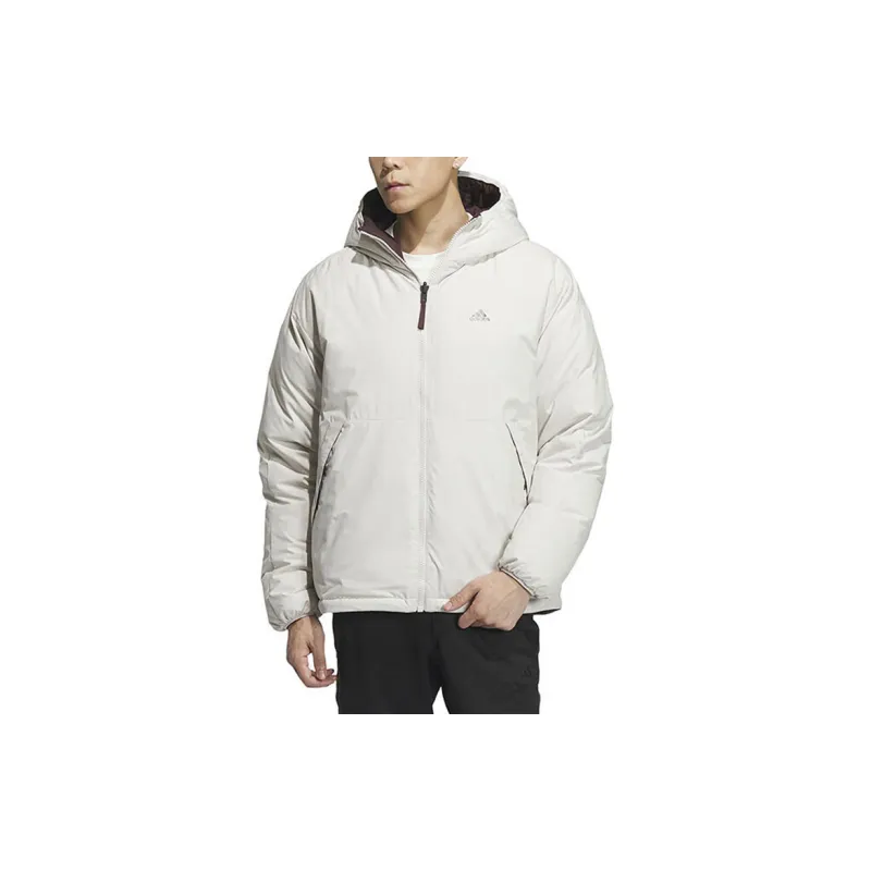 Adidas Down Jackets Men Beige-1