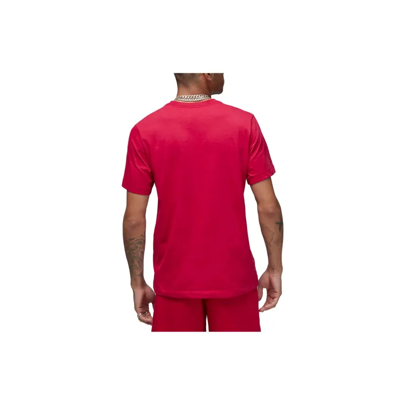 Jordan Flight T Shirts Men Dark Red-4