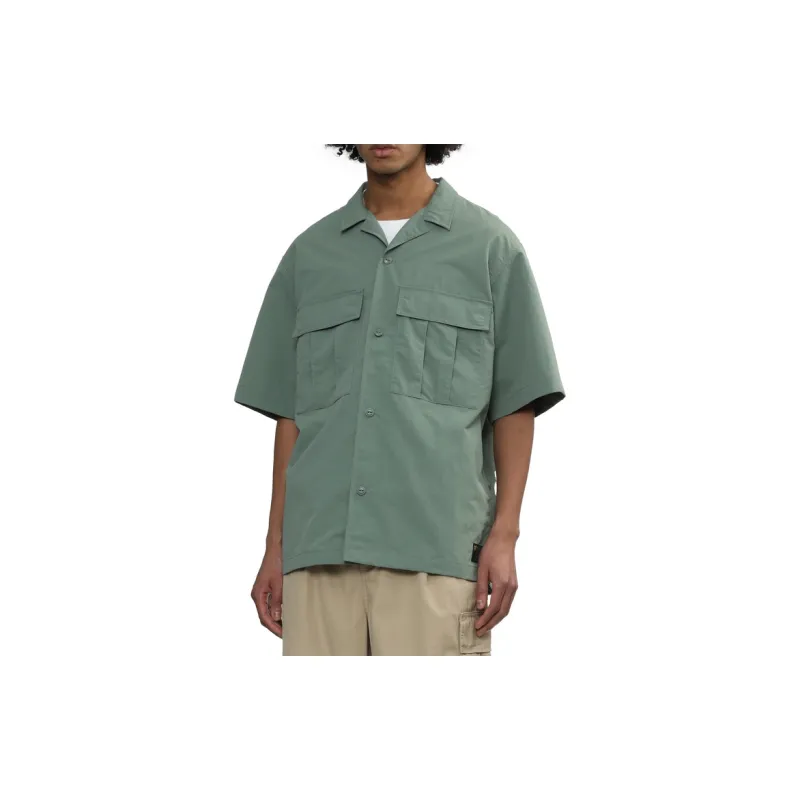 Carhartt WIP Evers Camp collar Ripstop Shirt-7