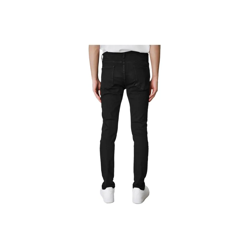 MOUSSY Jeans Men Black-4
