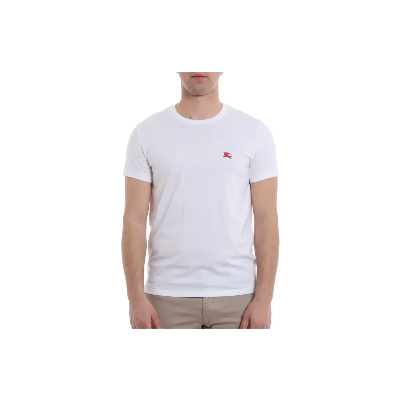 Burberry T Shirts Men White-3