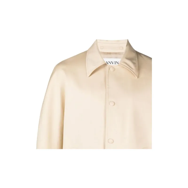Lanvin Pointed collar Bomber Jacket-5