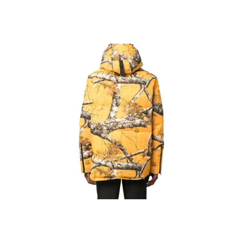 Moose Knuckles x Post Malone Down Jacket Men's Yellow-5