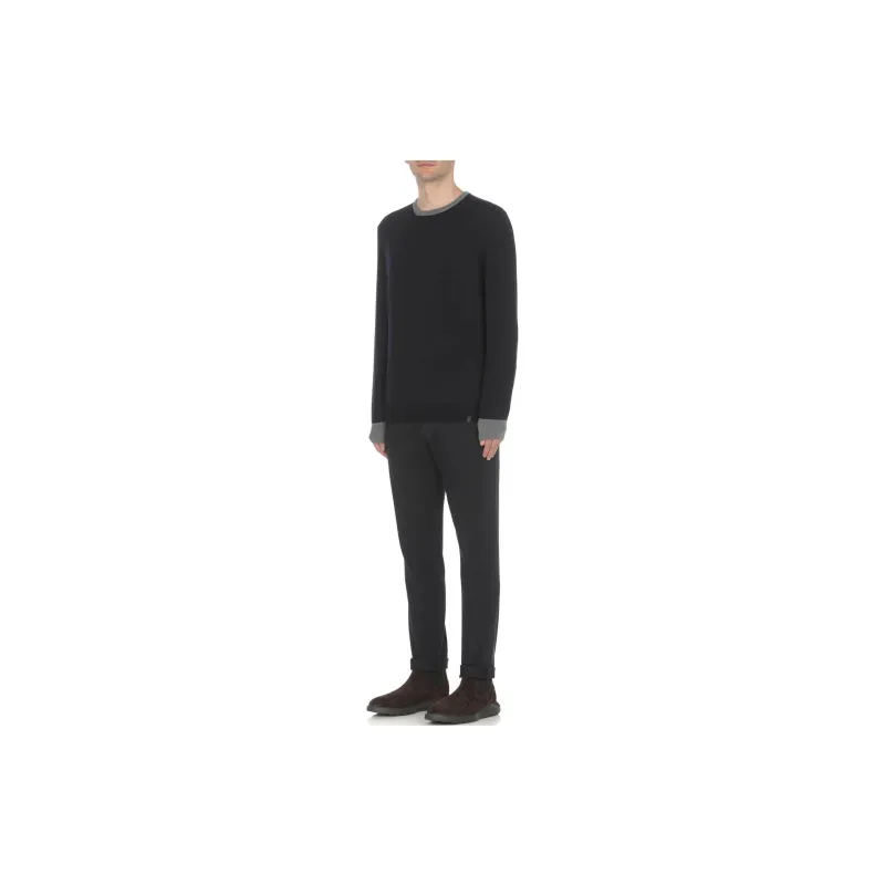 FAY Elbow patch Knitted Jumper-3