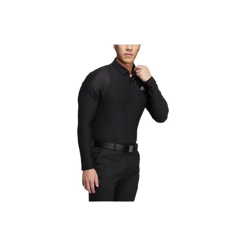 Adidas Polo Shirts Men Black-3