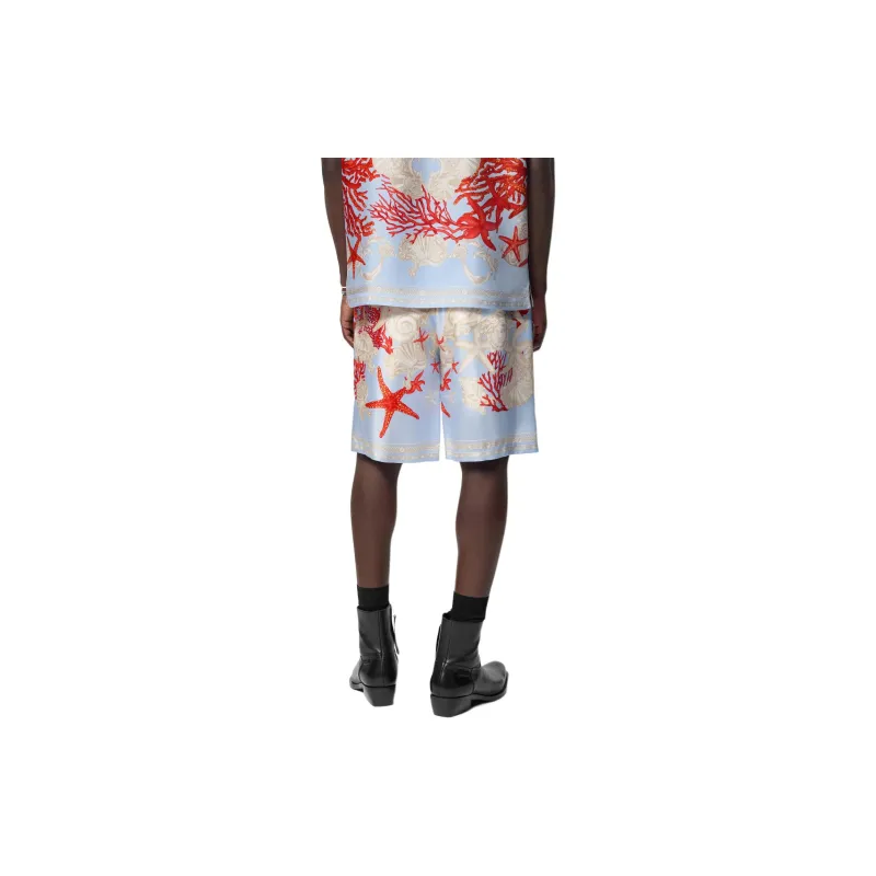 VERSACE Barocco Sea Printed Elasticated Waistband Shorts-3