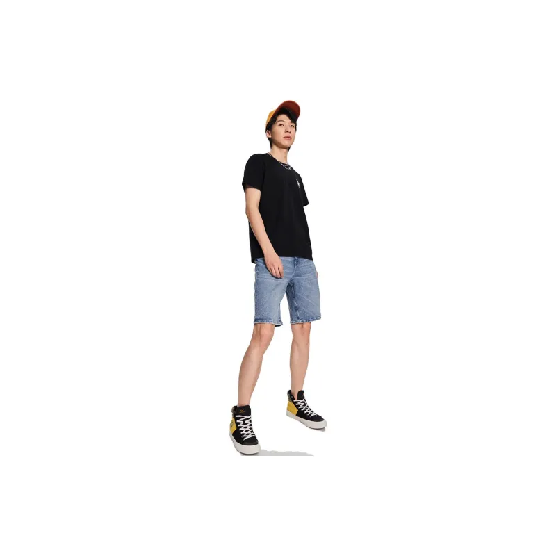 Lee T Shirts Men Black-1