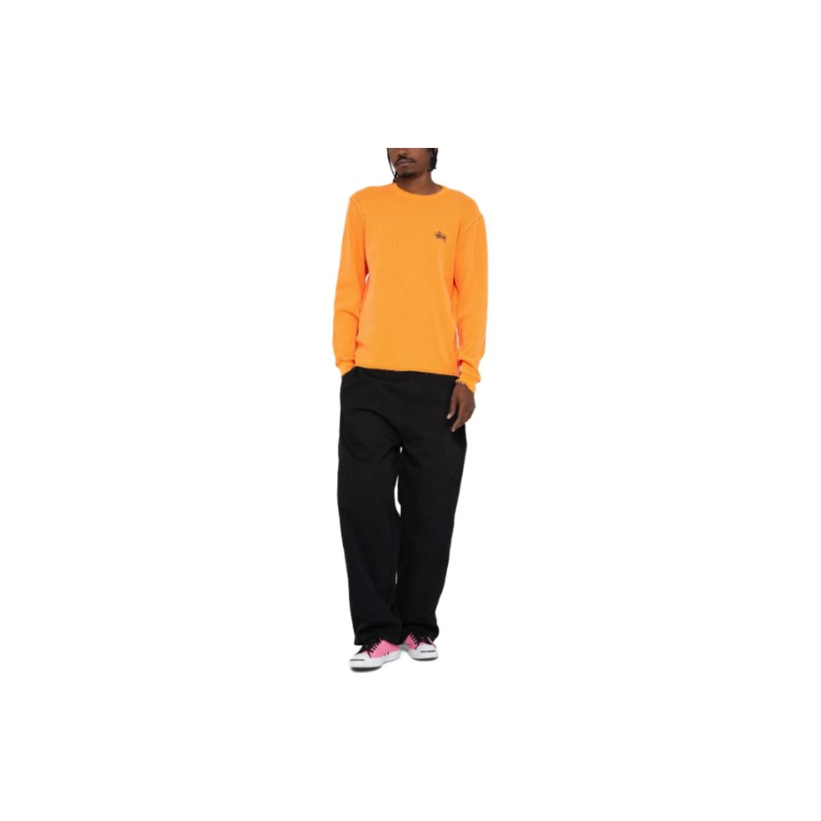 Stussy Basic Stock L/S Thermal Light Blue XXL - POIZON Stussy Basic Stock L/S Thermal Light Blue XXL - POIZON