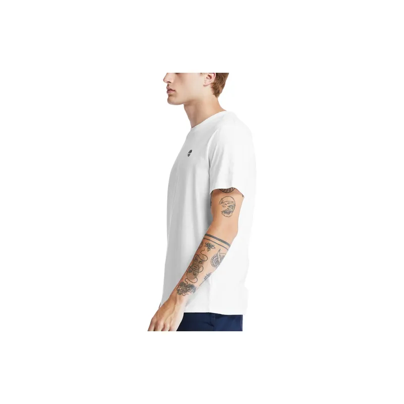 Timberland T-Shirts Men White-4