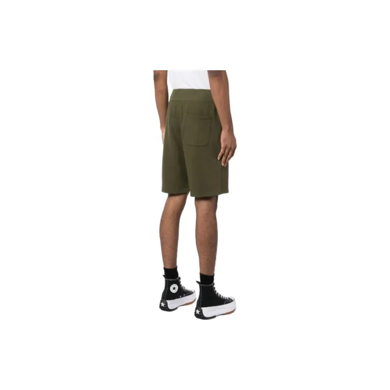 A BATHING APE Bape Casual Shorts Men Green-2