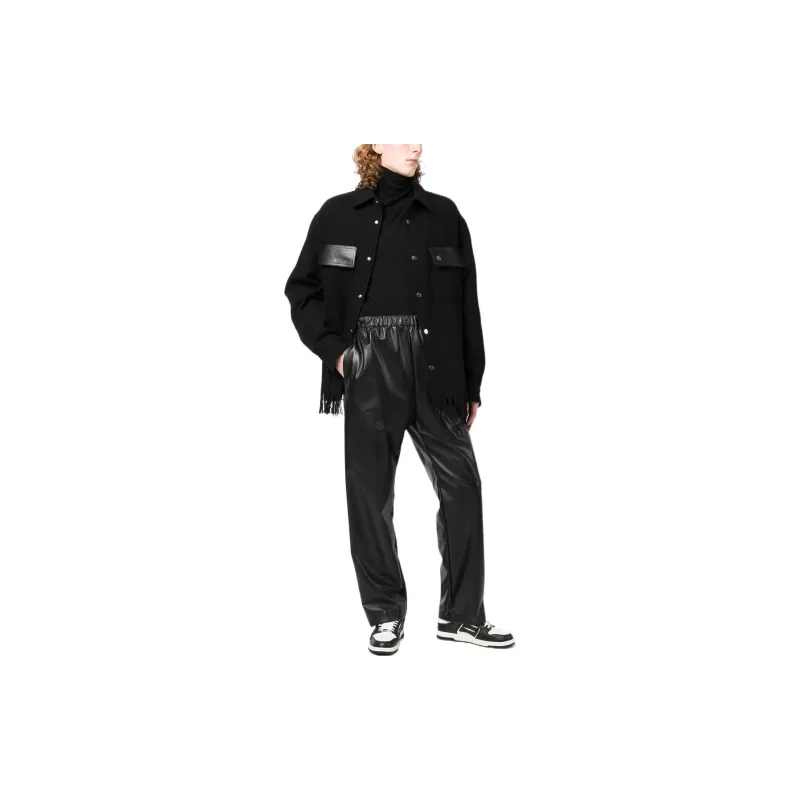 AMIRI Button Fringe Padded Overshirt-1