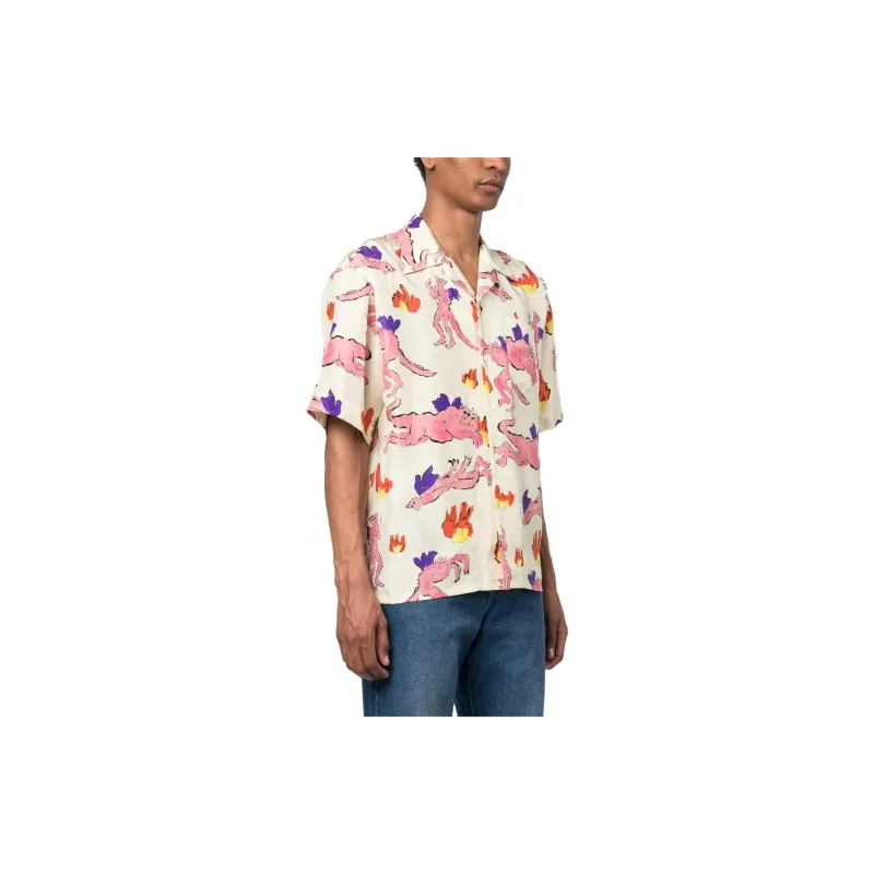 MARNI Shirts Men Light Yellow-3