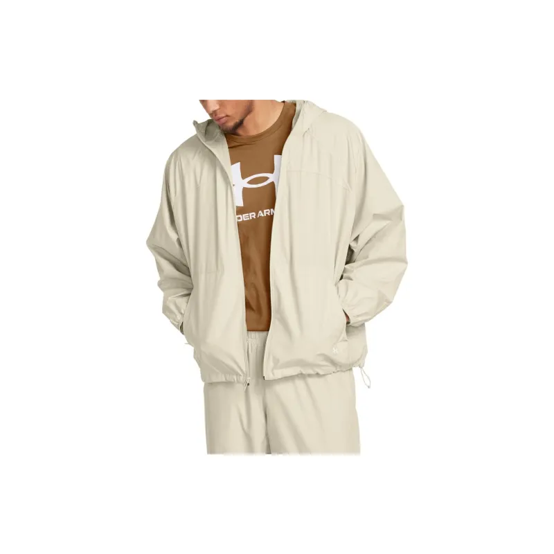 Under Armour Jackets Coats Men's Ecru-3