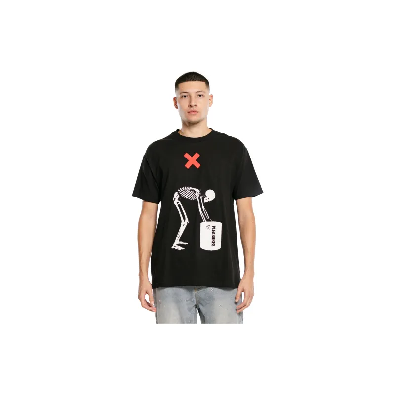 PLEASURES T-Shirts Unisex Black-2