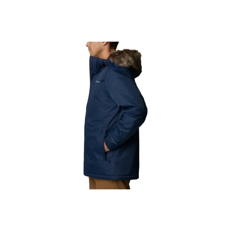 Columbia Leif Trail Parka Coats Men Blue-3