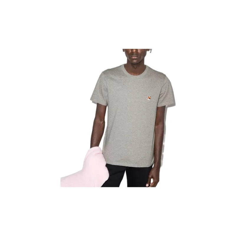 Maison Kitsune T Shirt Men's Gray-1