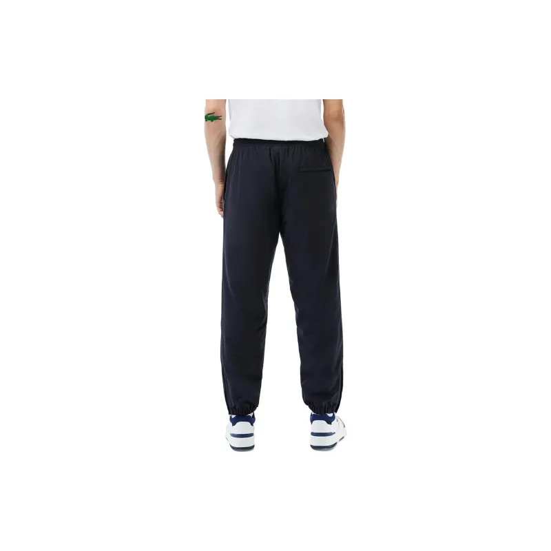 LACOSTE Knitted Sweatpants Men's Navy Blue-3