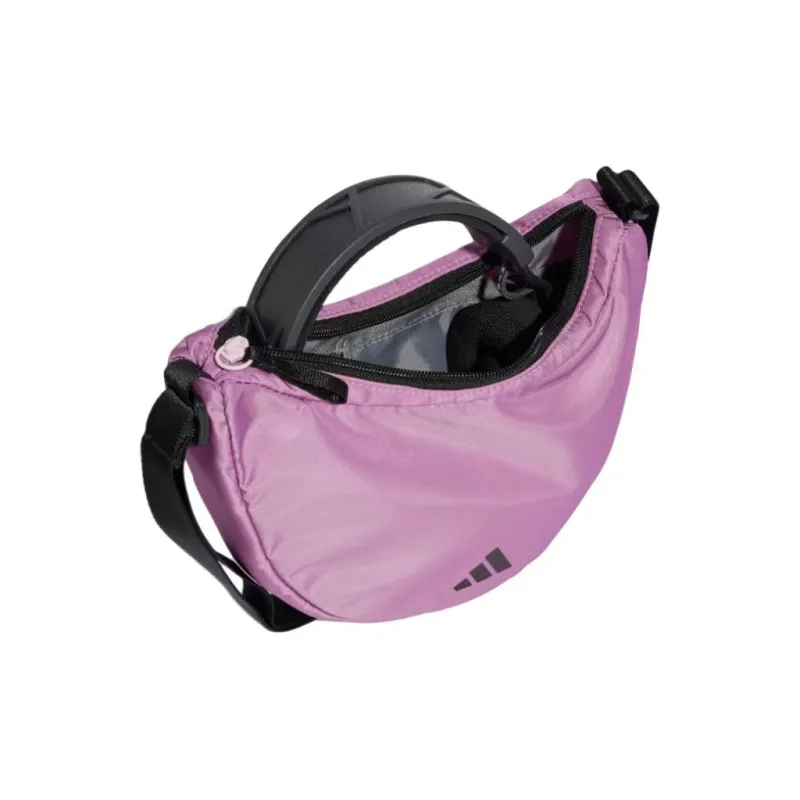 Adidas Polyamide Shoulder Bag Small Size Unisex Purple & Black-4