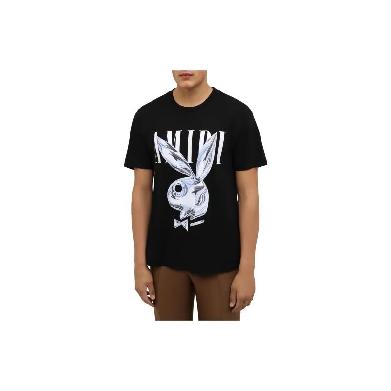 AMIRI Metallic Bunny T shirt-4