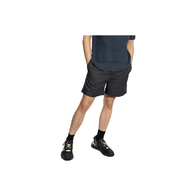 FENDI Casual Shorts Men Gray-1