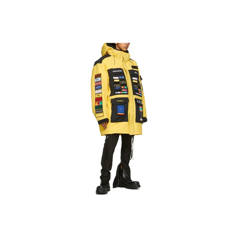 Hood By Air Jackets Men Yellow-6