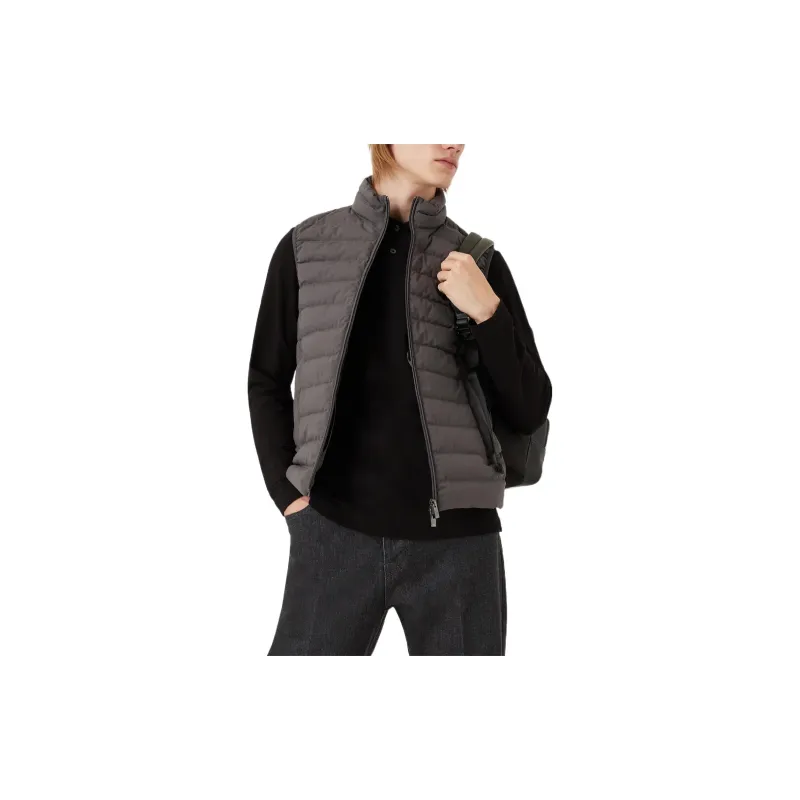 EMPORIO ARMANI FW22 Vest Men's Gray-2