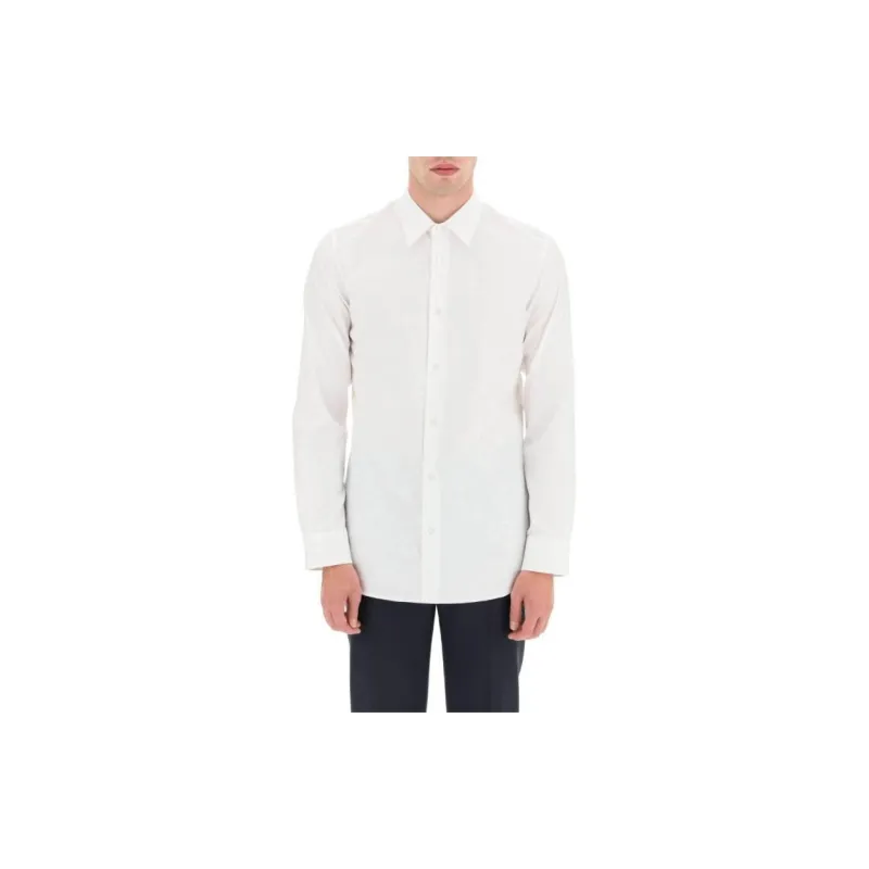Alexander McQueen Collared Button Up Shirt-1