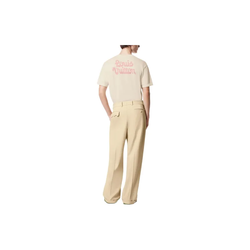 LOUIS VUITTON By Tyler The Creator Short Sleeved Cotton Knitted Crewneck-3