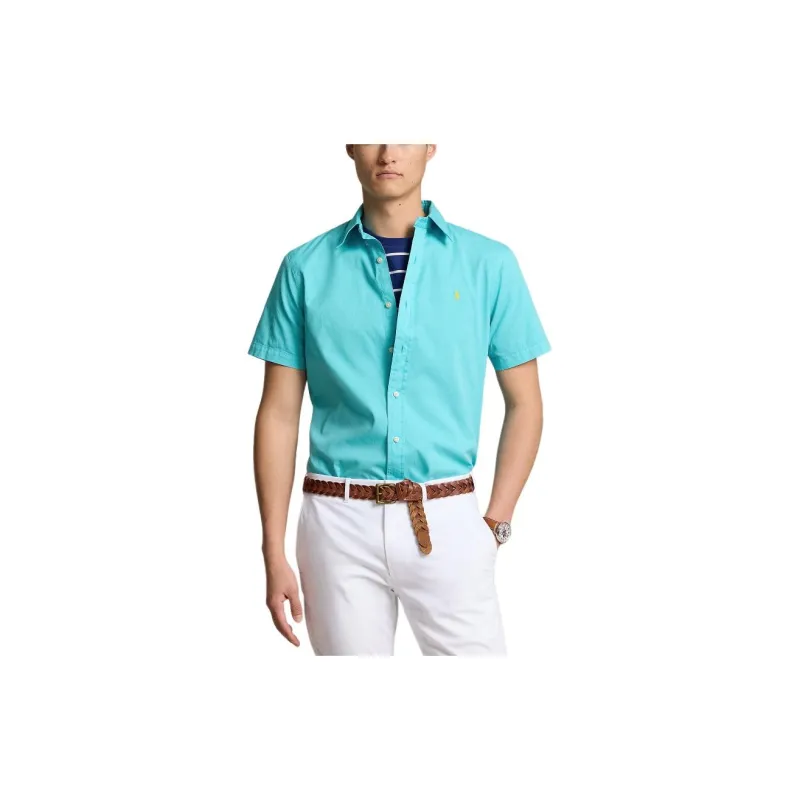 Polo Ralph Lauren SS24 Shirt Men's Turquoise-2