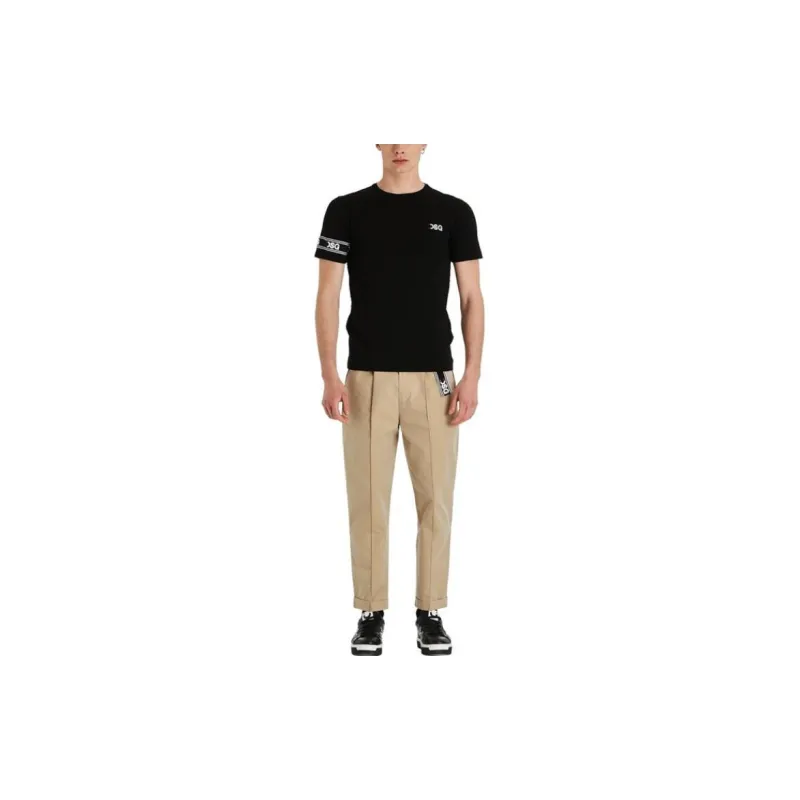 DSG DISGUSTO SS22 Straight Casual Pants Men's Beige Yellow-2