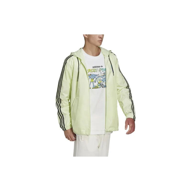 Adidas Originals Stoked Fish Jackets Men Green-2