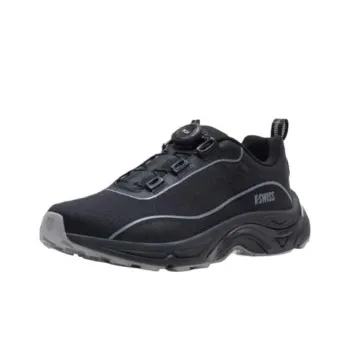 KSWISS Slip Resistant Low Top Training Shoes Men's Black