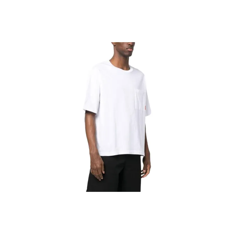 Acne Studios Pocket Detailed Crewneck T Shirt-3