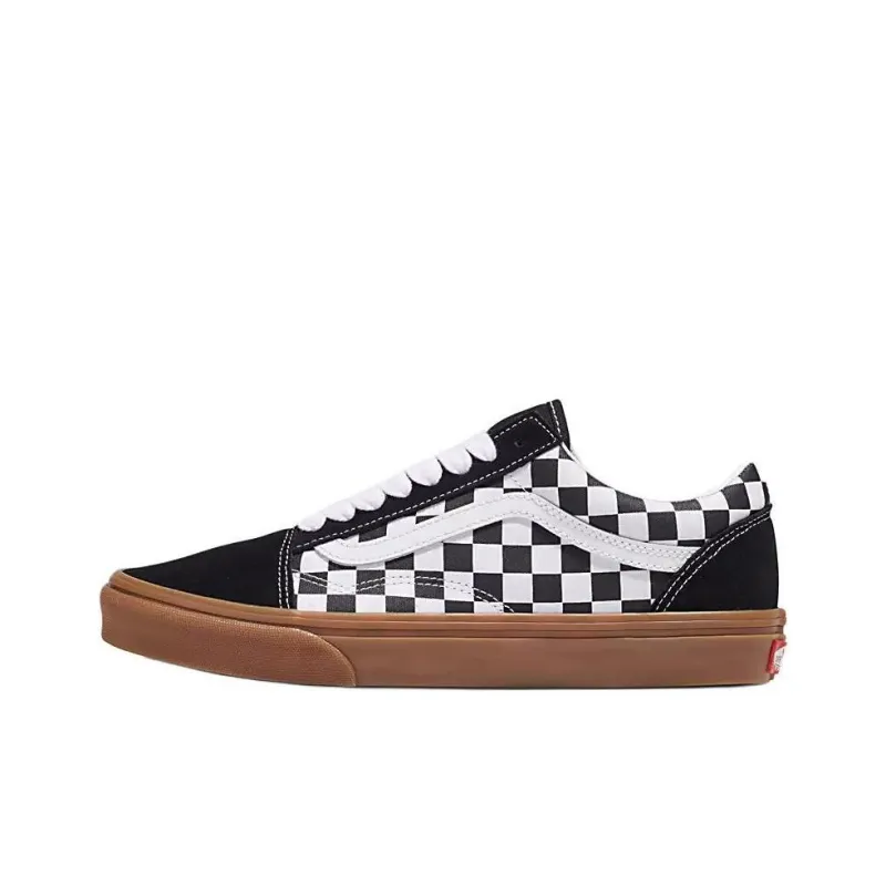 Vans Old Skool Fat Lace Checkered Black-0