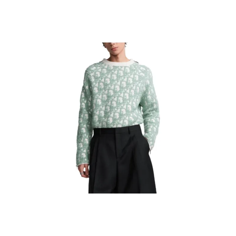 DIOR FW24 Knitwear Men's Light Green-3