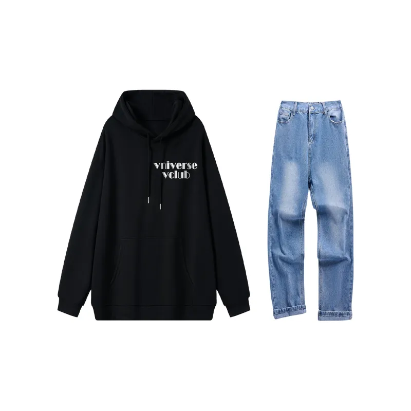 VniVerseVClub Sweatshirt Set Unisex-7
