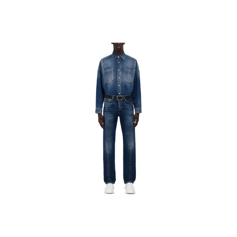 Alexander McQueen Straight Leg Jeans-1