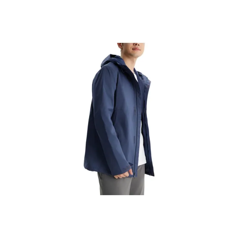 Columbia Waterproof And Windproof Windbreaker Jacket Unisex Marine-3