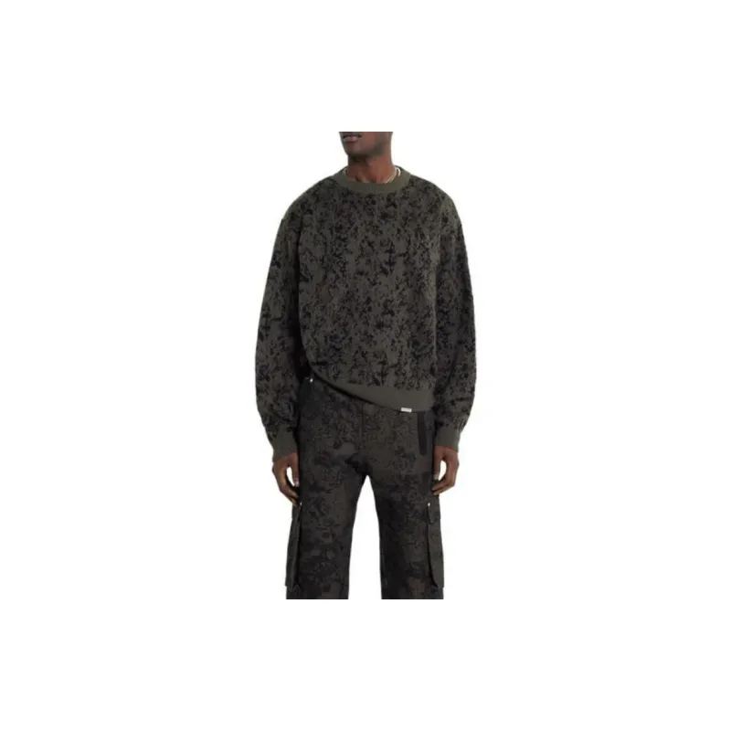 REPRESENT Contrasting trim Crew neck Jumper-1