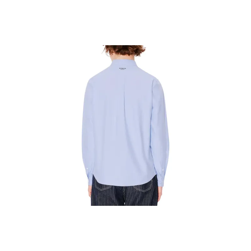 KENZO Boke Flower Embroidered Long Sleeved Shirt-4