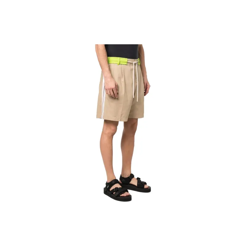 PALM ANGELS Track Belt Shorts-4