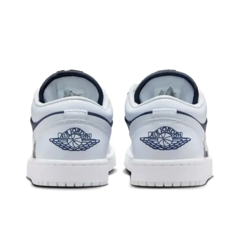 JORDAN 1 Low Se Football Grey White Gym Red Midnight Navy Women's-4