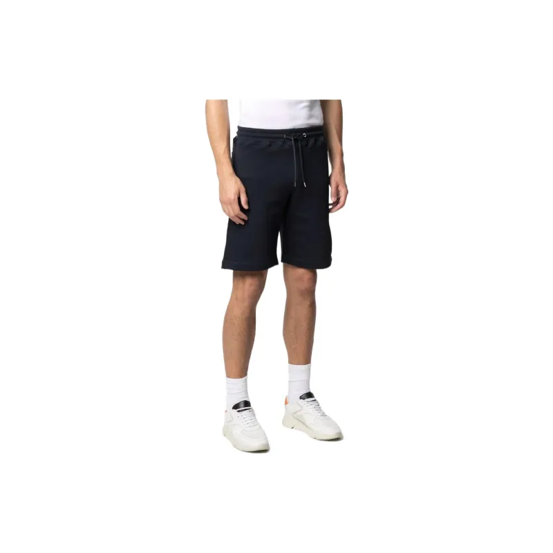 Paul Smith Zebra Patch Drawstring Bermuda Shorts-2