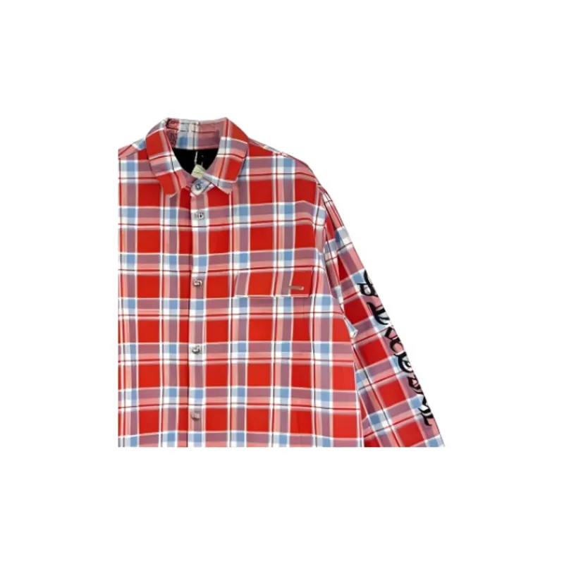 Chrome Hearts Lined Flannel Jacket-4
