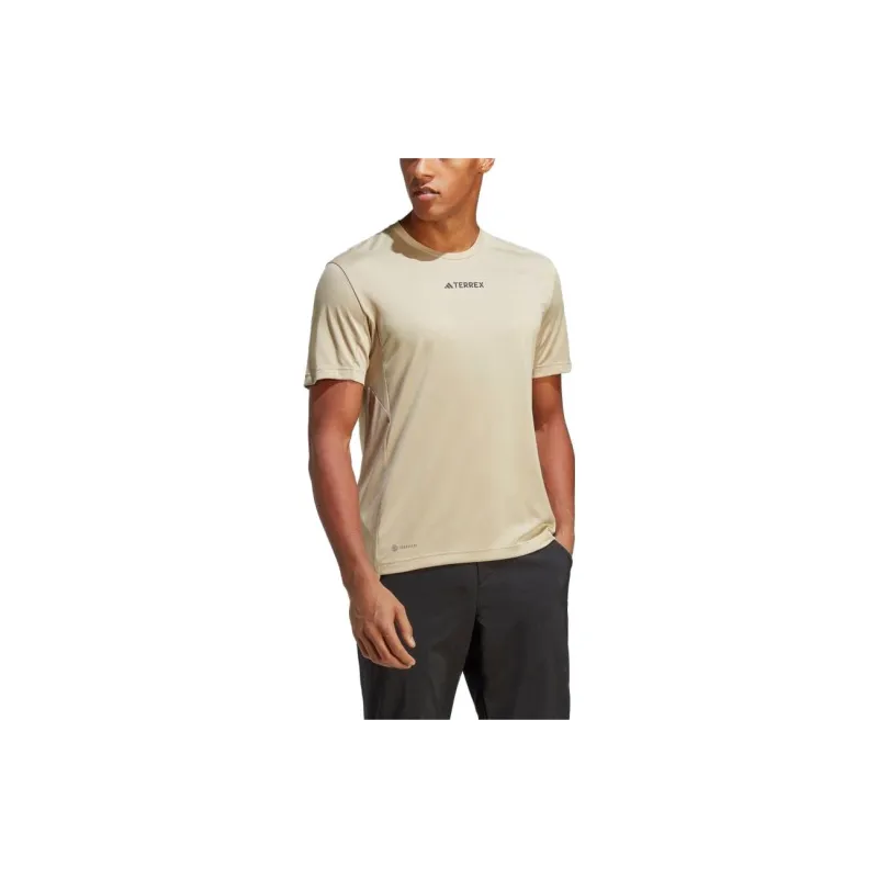 Adidas Terre T Shirt Men's Beige-2